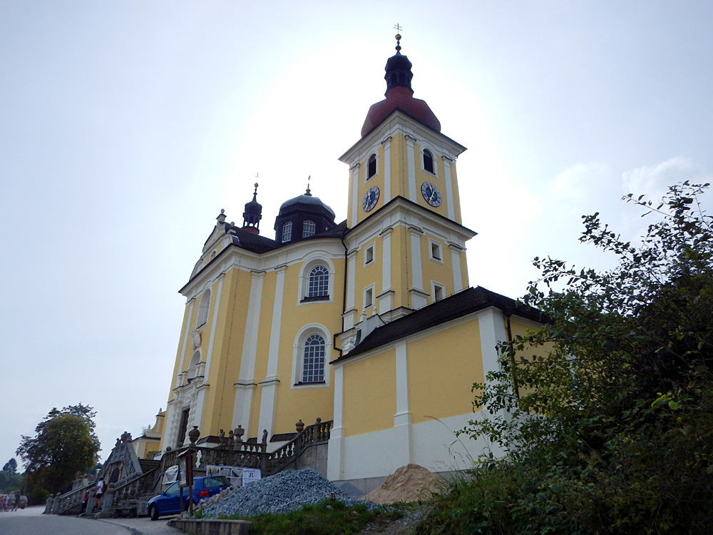 Dobr Voda - kostel Panny Marie Utitelky