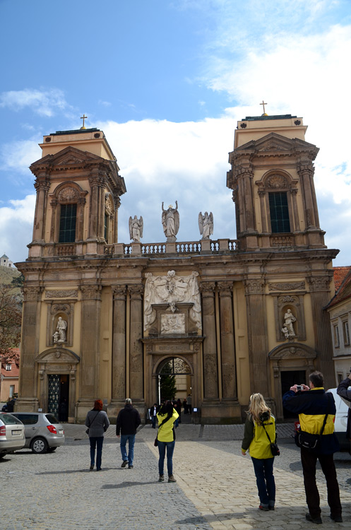 Mikulov - pvodn kostel sv. Anny s Loretou