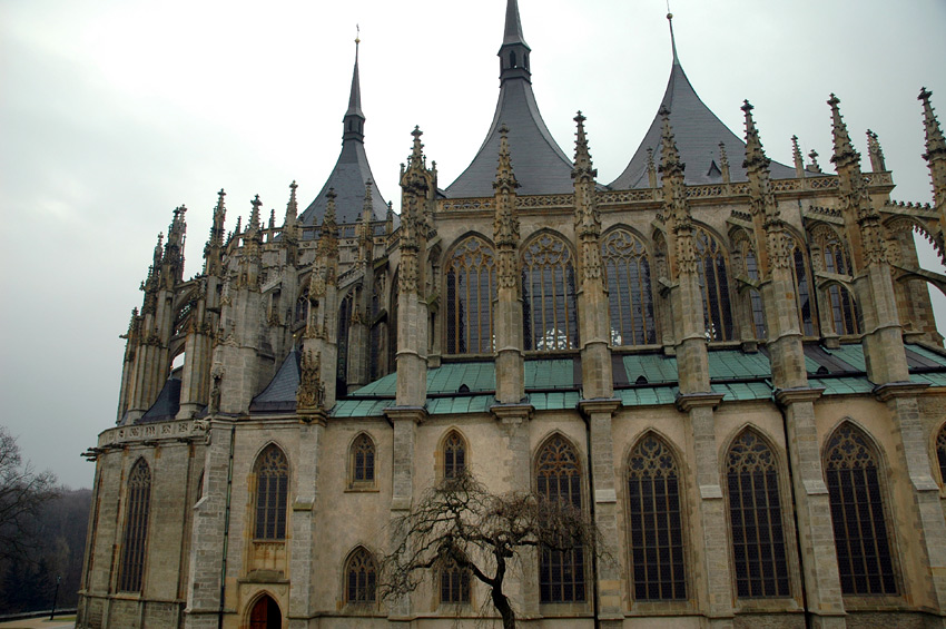 Kutn Hora - kostel sv. Barbory