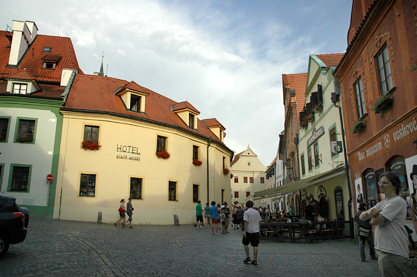 esk Krumlov - m욝ansk domy