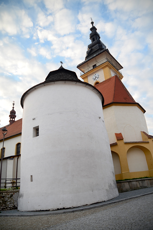 Moravsk Budjovice - kostel svatho Jilj