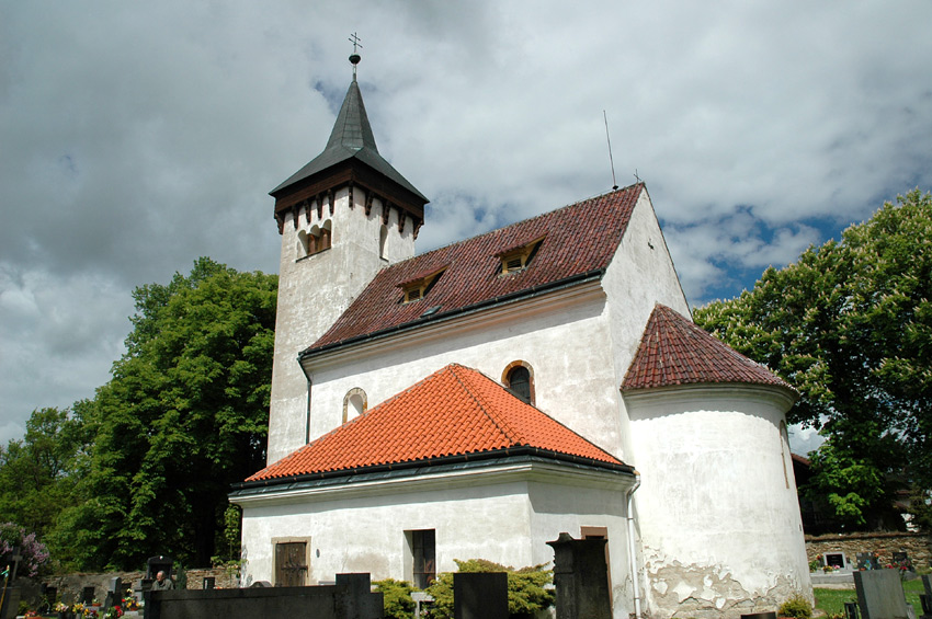 Kostel svatho Havla - Skvrov