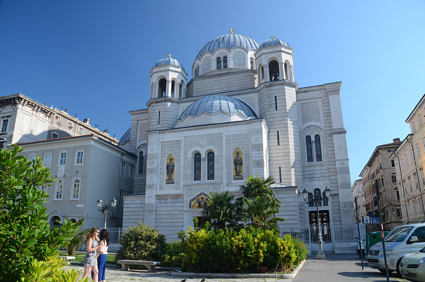 Terst - okol Piazza Unita