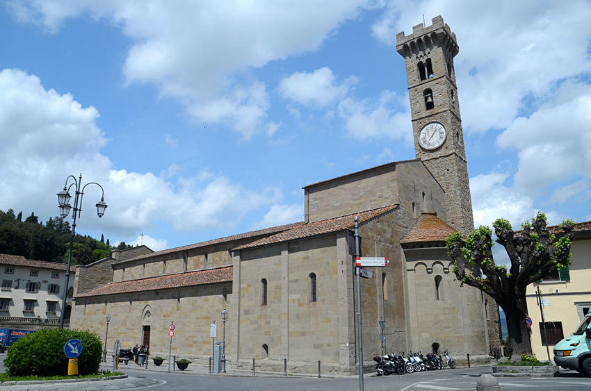 Fiesole - katedrla San Romolo