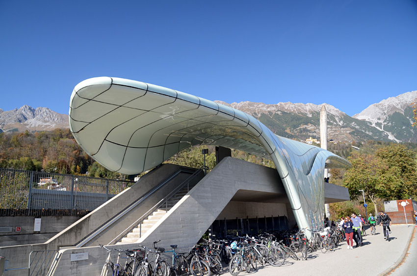 Innsbruck - stanice Hungerburgbahn