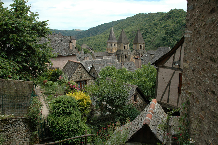 Conques - opatsk kostel Saint Foy