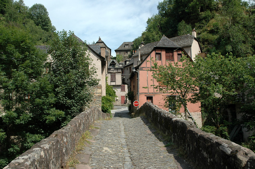 Conques - most pes Dourdou