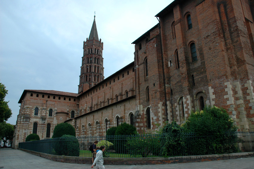 Toulouse - bazilika Saint-Sernin