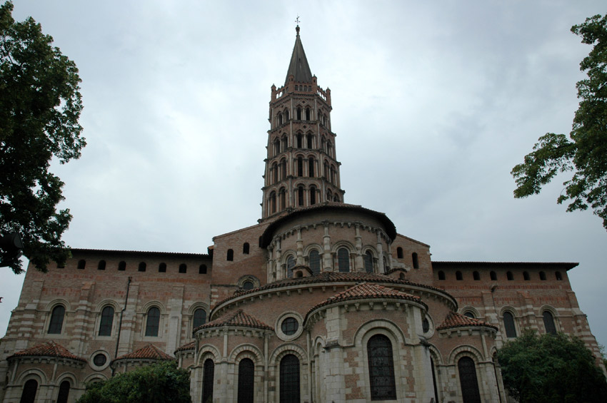 Toulouse - bazilika Saint-Sernin