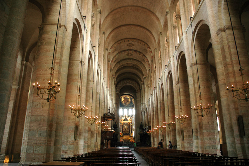 Toulouse - bazilika Saint-Sernin