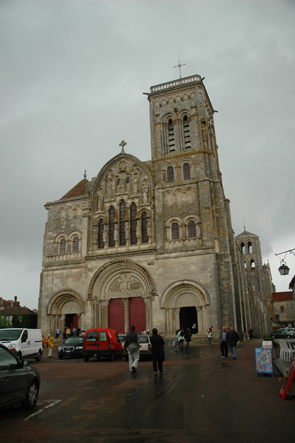 Vzelay - bazilika Sainte-Marie-Madeleine