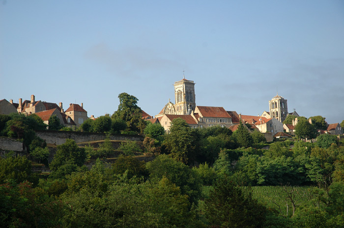 Vzelay - bazilika Sainte-Marie-Madeleine