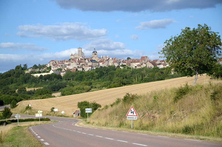 Vzelay - bazilika Sainte-Marie-Madeleine