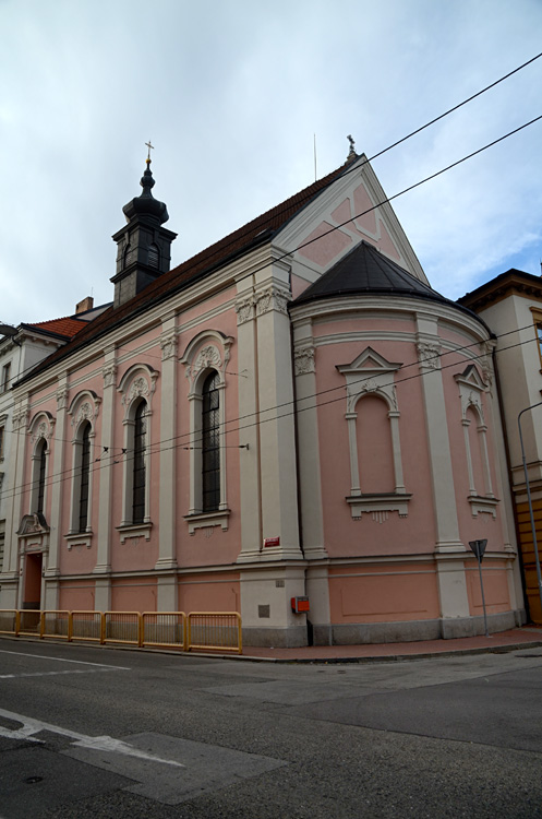 České Budějovice - kostel Božského Srdce Páně