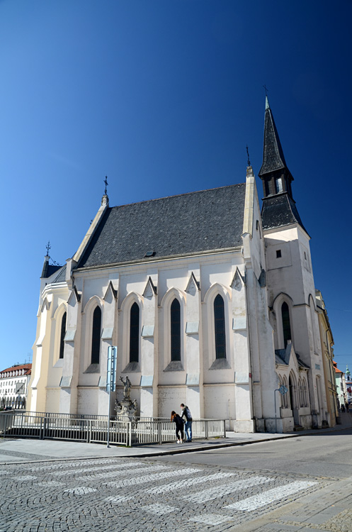 České Budějovice - kostel svaté Rodiny