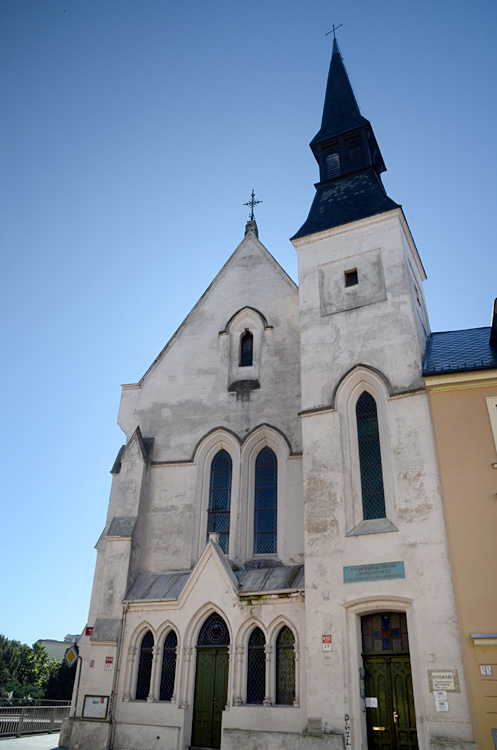 České Budějovice - kostel svaté Rodiny