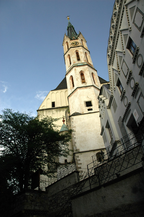 esk Krumlov - kostel svatho Vta