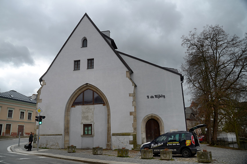 Jindřichův Hradec - bývalý kostel svaté Alžběty