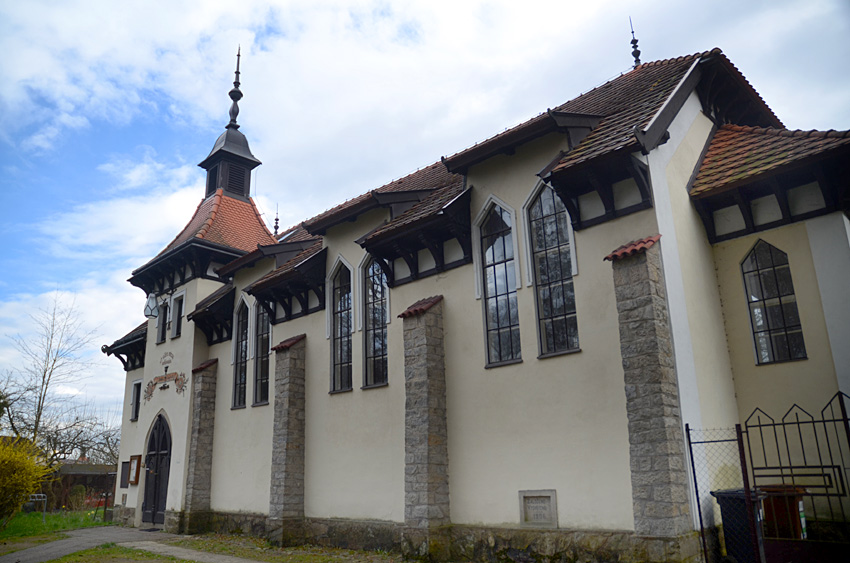 Jindřichův Hradec - evangelický kostel