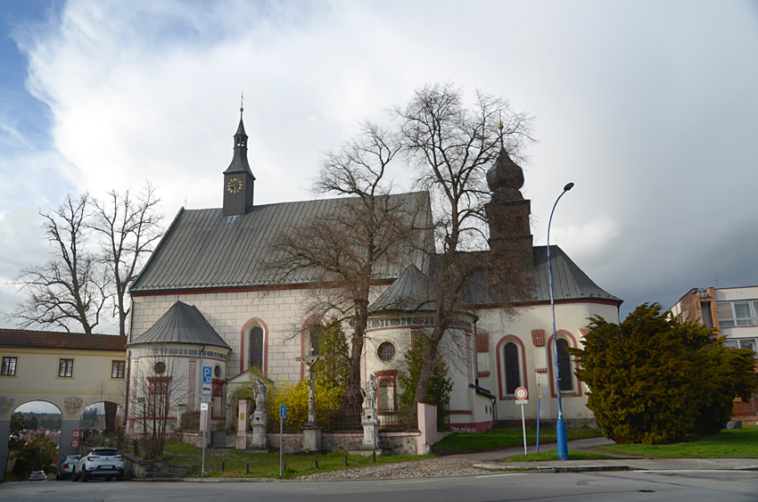 Jindřichův Hradec - kostel svaté Kateřiny