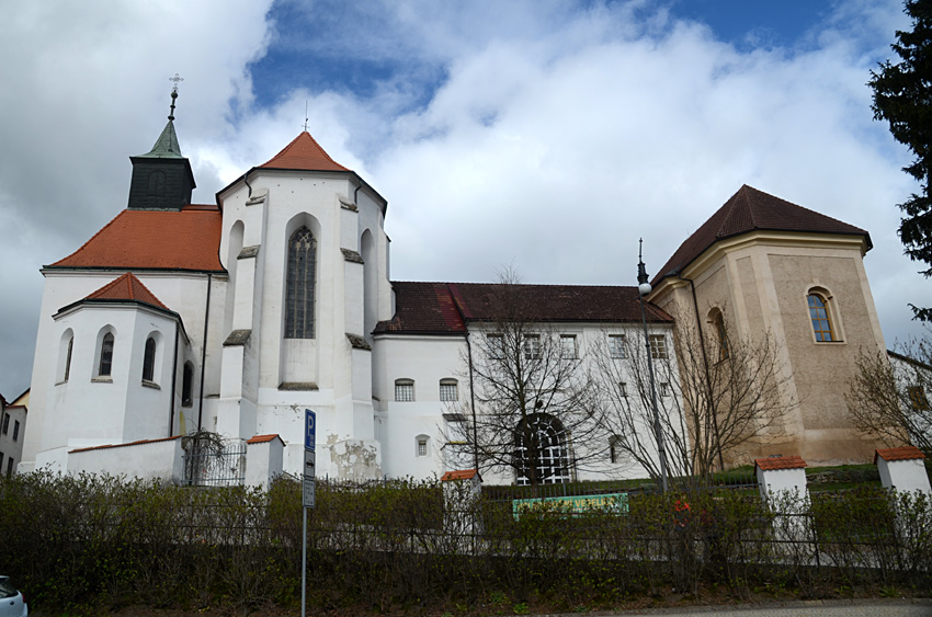 Jindřichův Hradec - kostel svatého Jana Křtitele