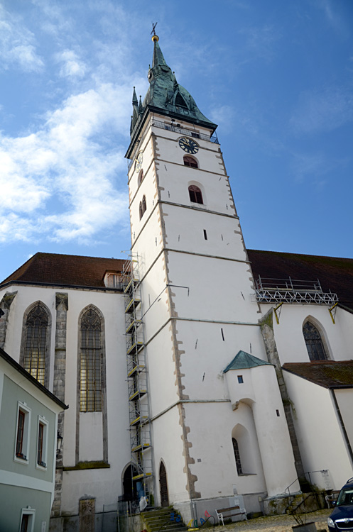 Jindřichův Hradec - kostel Nanebevzetí Panny Marie