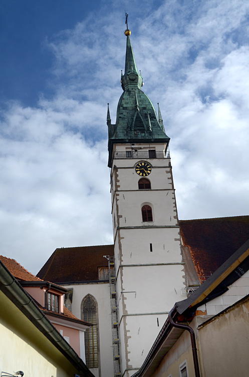 Jindřichův Hradec - kostel Nanebevzetí Panny Marie