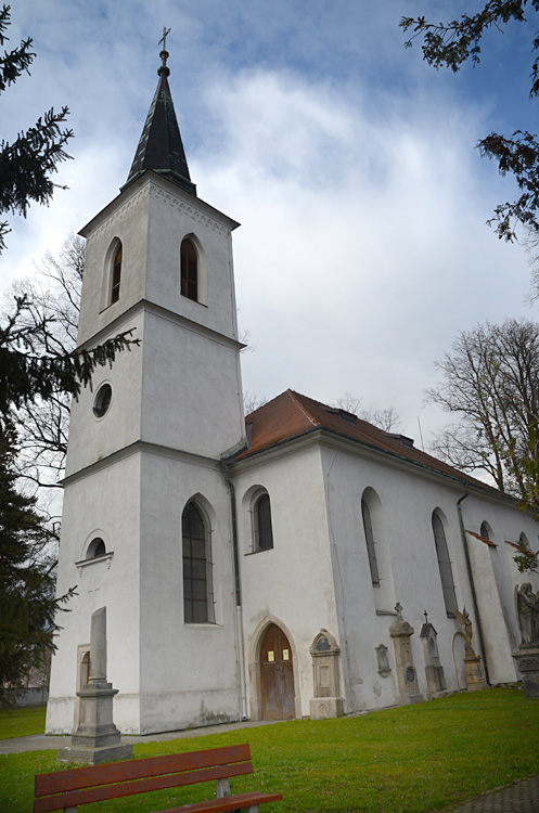 Jindřichův Hradec - kostel Nejsvětější Trojice