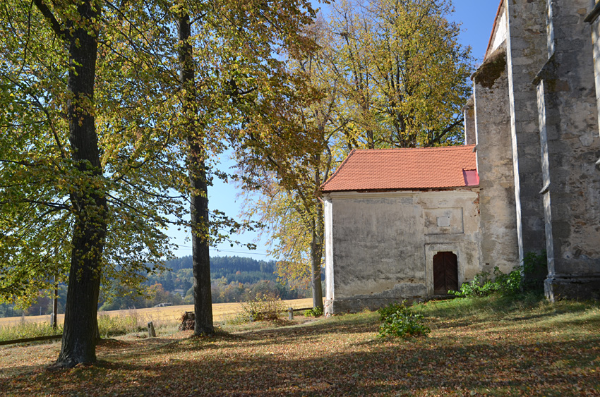 Slavonice - kostel Božího Těla a svatého Ducha