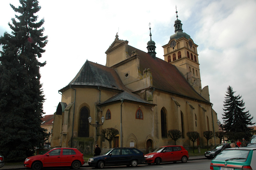 Chlumec nad Cidlinou - kostel svaté Voršily