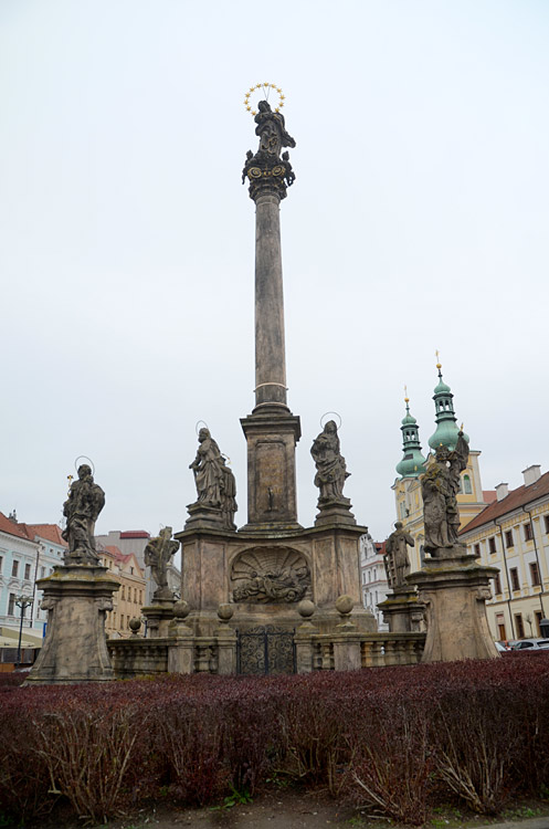 Hradec Králové - mariánský morový sloup