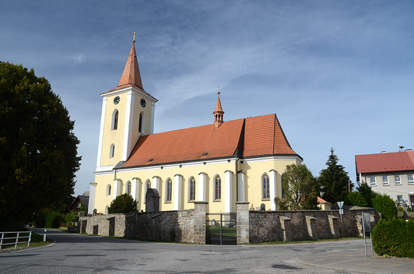 Libošovice - kostel svatého Prokopa