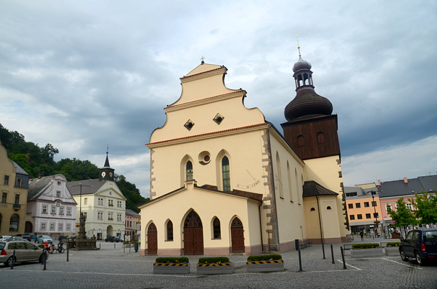 Náchod - kostel svatého Vavřince