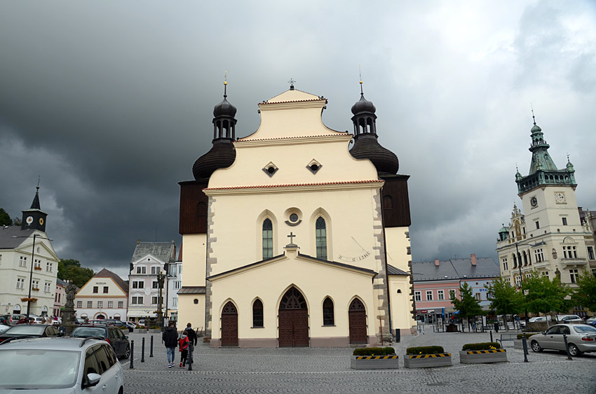 Náchod - kostel svatého Vavřince