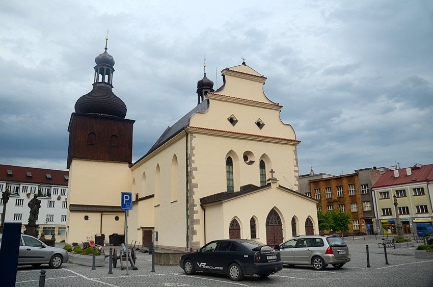 Náchod - kostel svatého Vavřince