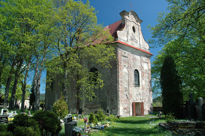 Ruprechtice - kostel svatého Jakuba Většího