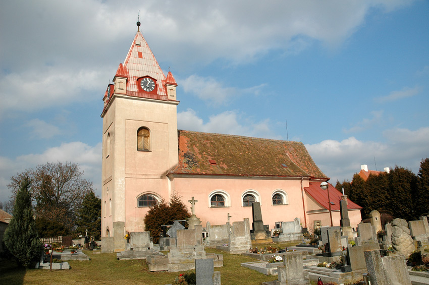 Žlunice - kostel svatého Petra a Pavla