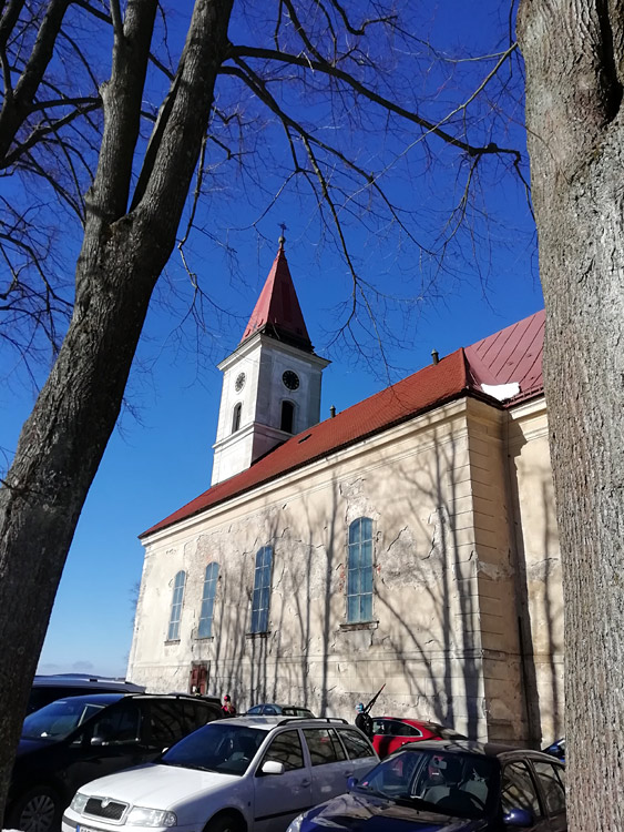 Polubný - kostel Narození svatého Jana Křtitele