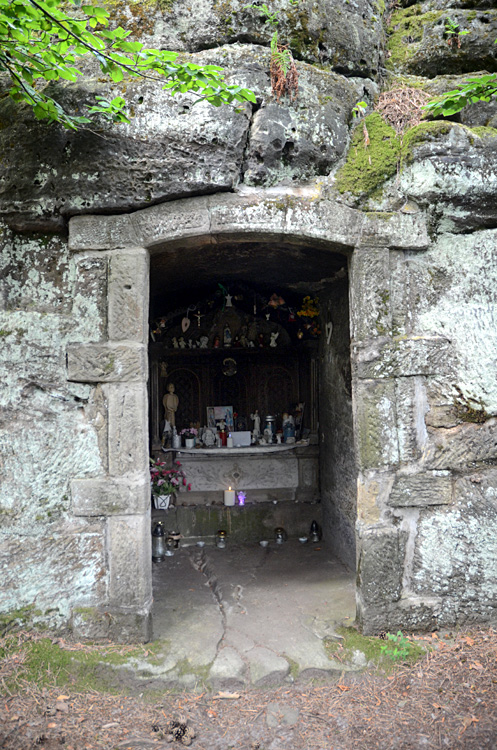 Valdštejn - kaple božího hrobu