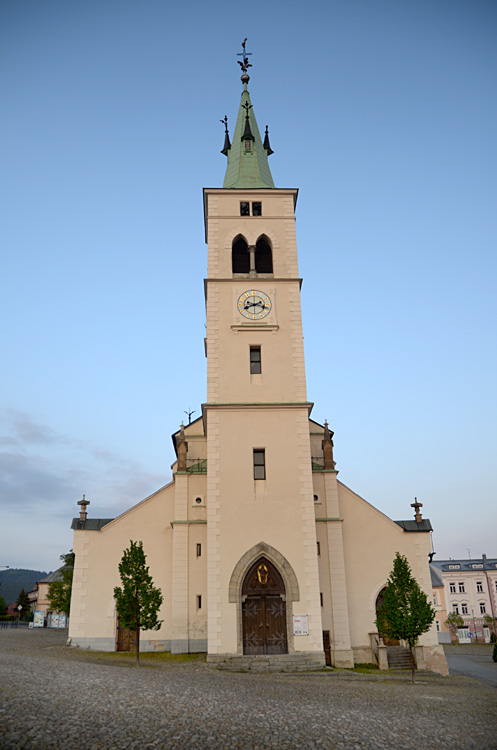 Kašperské Hory - kostel svaté Markéty