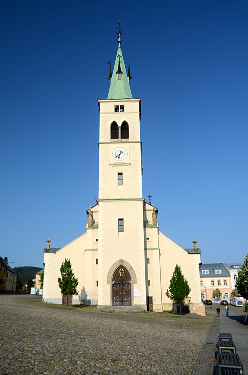 Kašperské Hory - kostel svaté Markéty