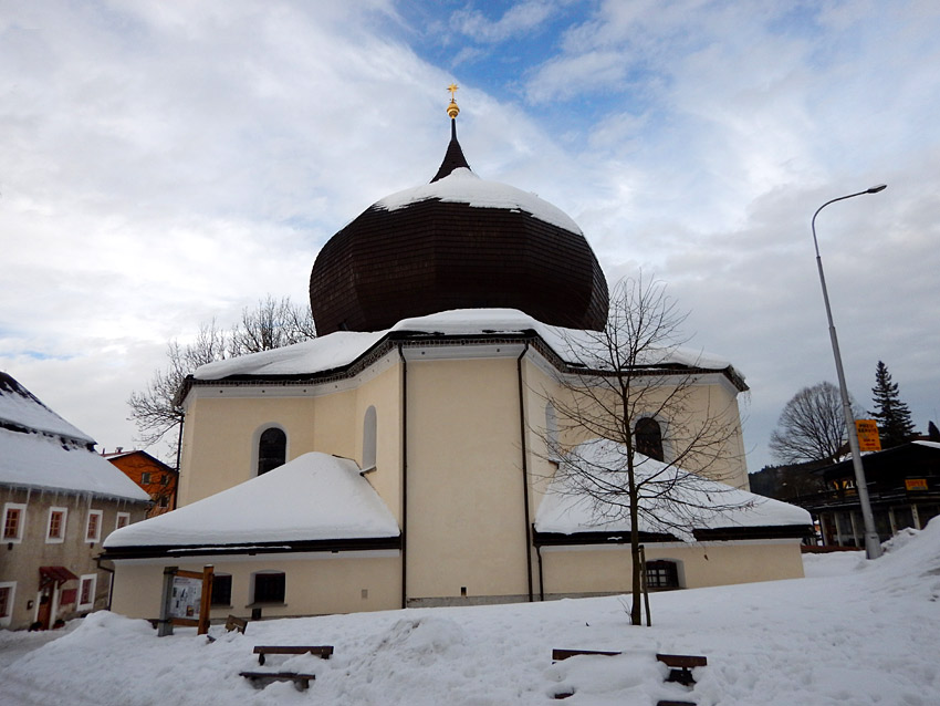 Železná Ruda - kostel Panny Marie Pomocné z Hvězdy