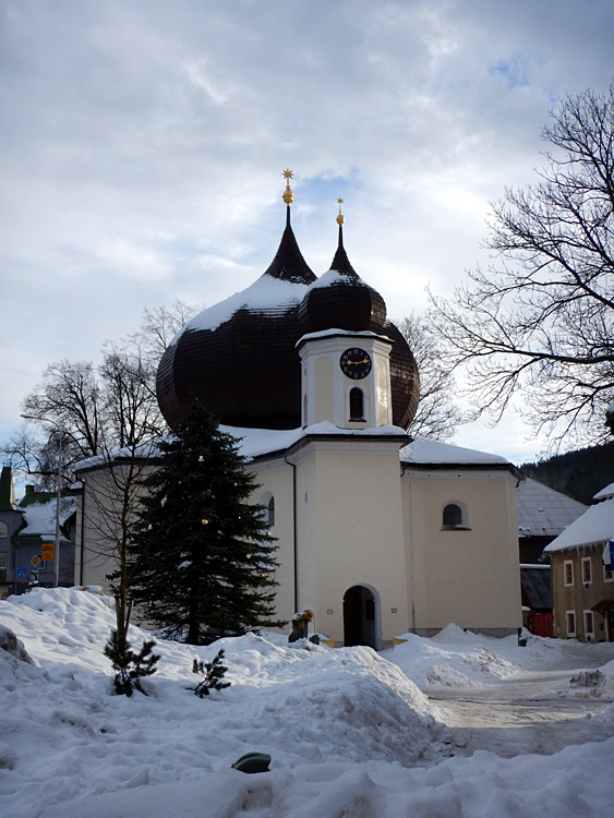 Železná Ruda - kostel Panny Marie Pomocné z Hvězdy