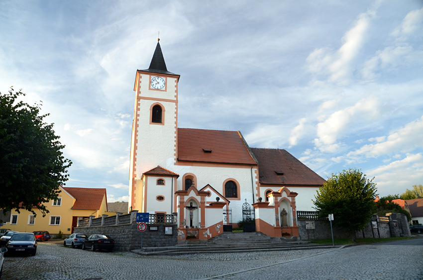 Kasejovice - kostel svatého Jakuba