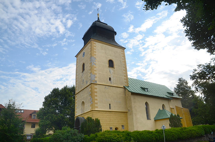 Přimda - kostel svatého Jiří