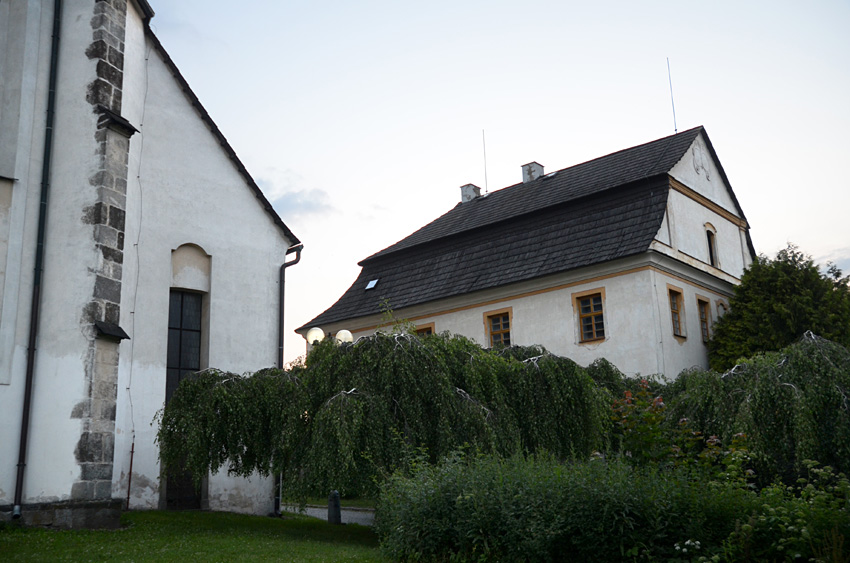 Miličín - kostel Narození Panny Marie