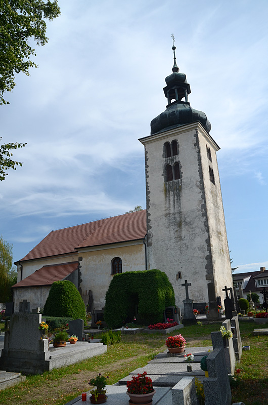 Olbramovice - kostel Všech svatých