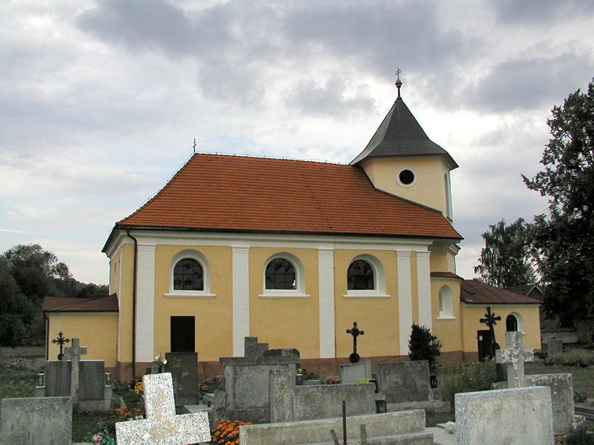 Třebešice - kostel Všech svatých