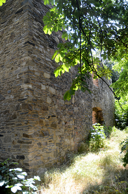 Kolín - zřícenina kostela Všech svatých