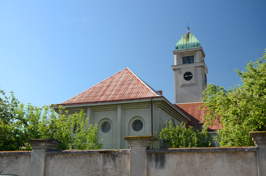 Pečky - evangelický kostel Mistra Jana Husa